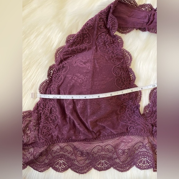 Zenana Outfitters Purple Lace Halter Top Bralette 2XL EUC - Picture 12 of 12